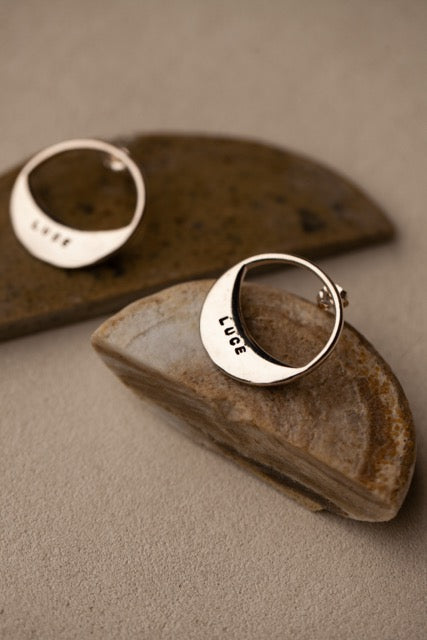 "Orecchini Half Moon"