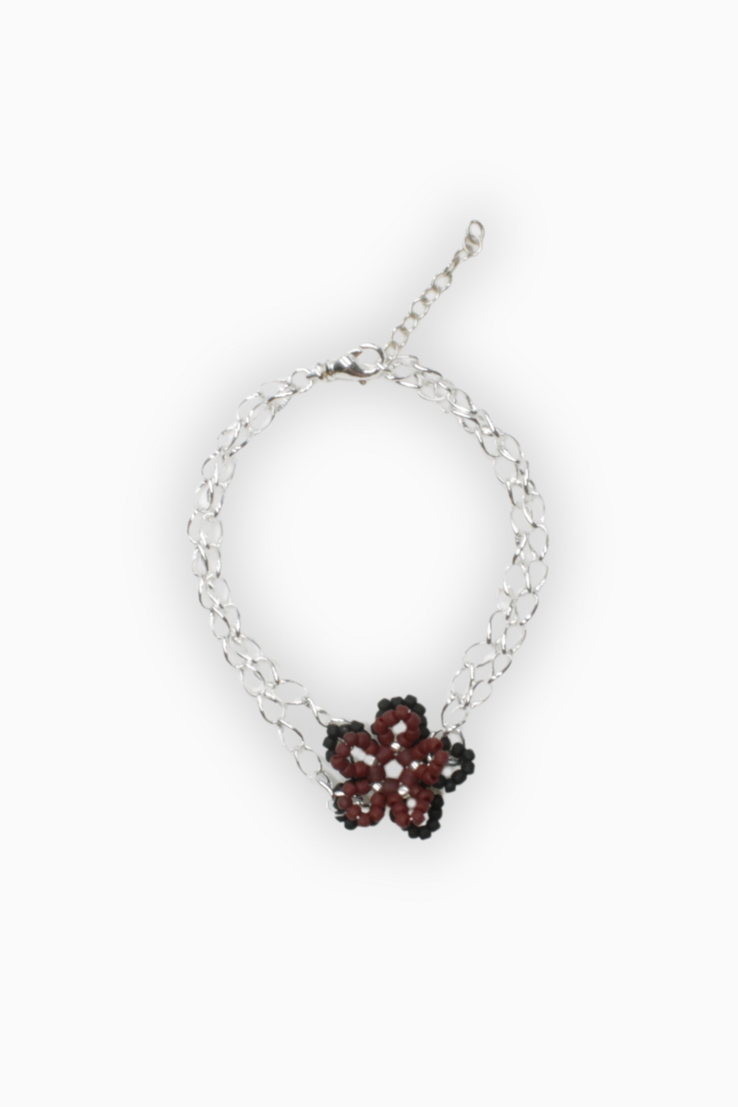 "BRACCIALE FIORE D'AUTUNNO ARGENTO"