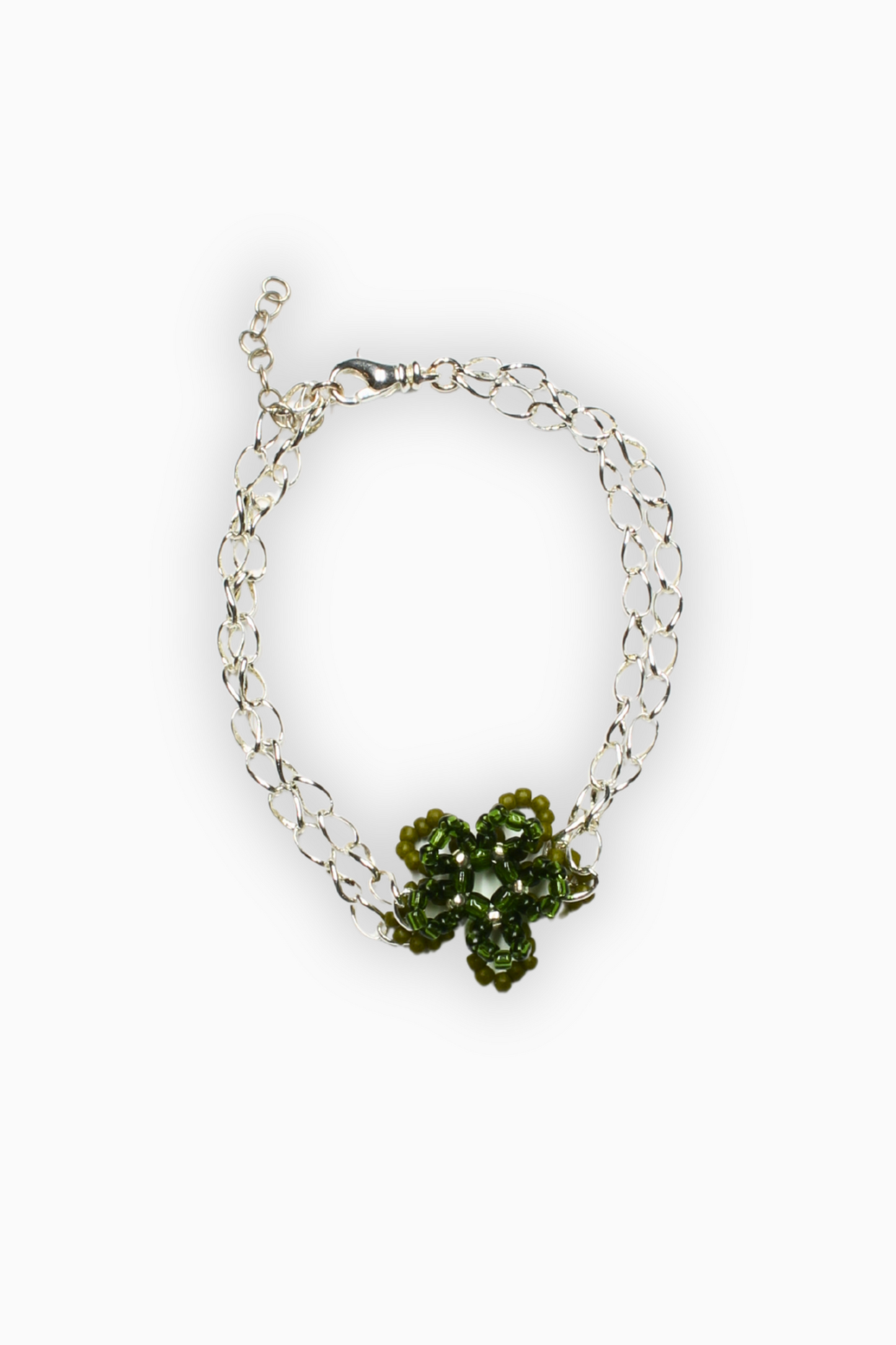 "BRACCIALE FIORE D'AUTUNNO ARGENTO"