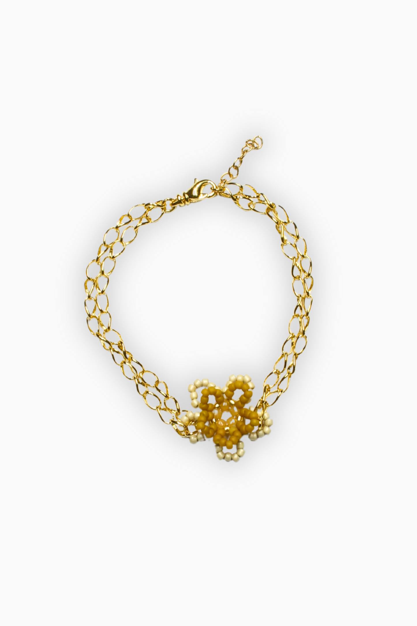 "BRACCIALE FIORE D'AUTUNNO ORO"