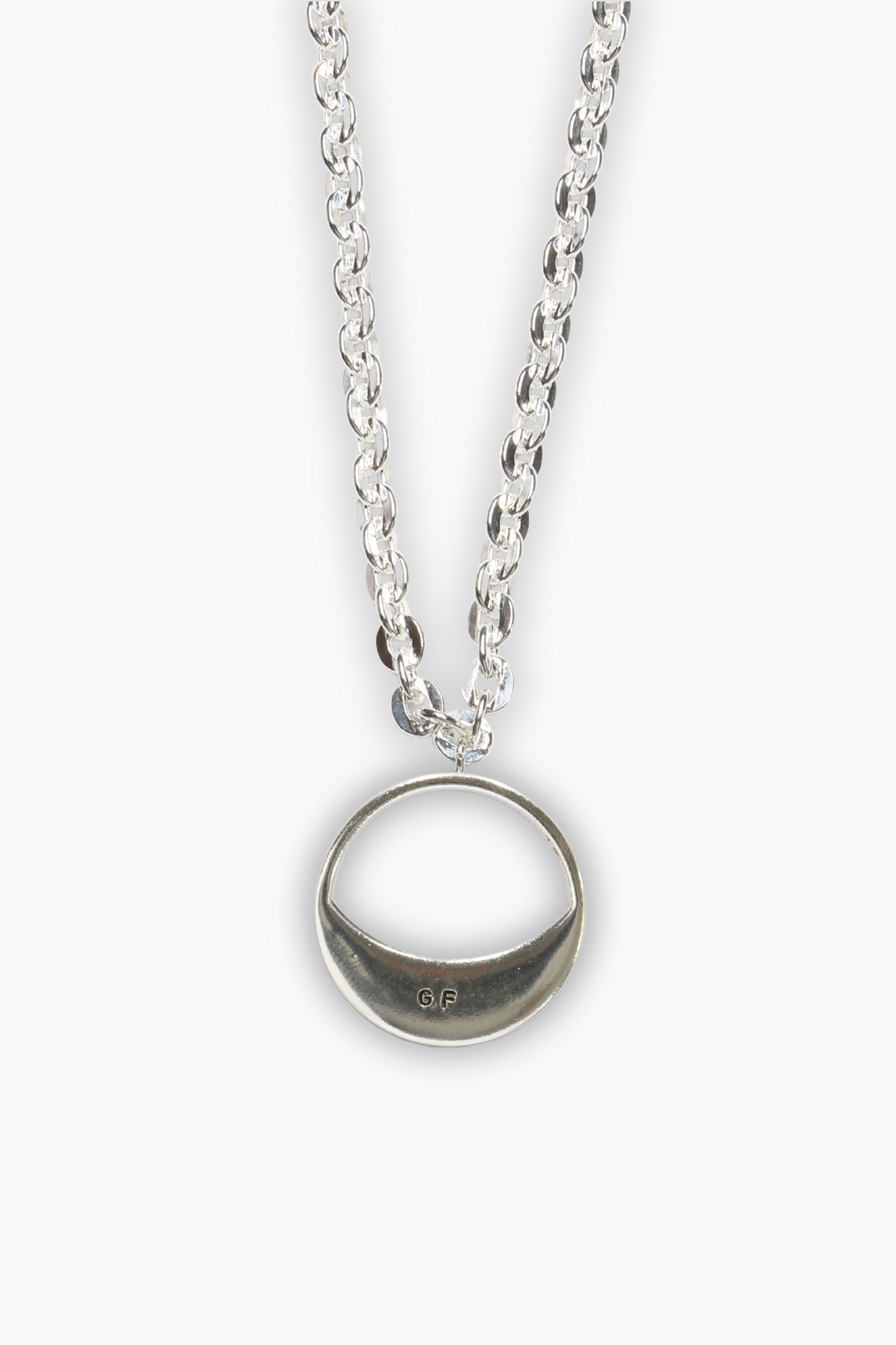 "COLLANA HALF MOON ARGENTO"