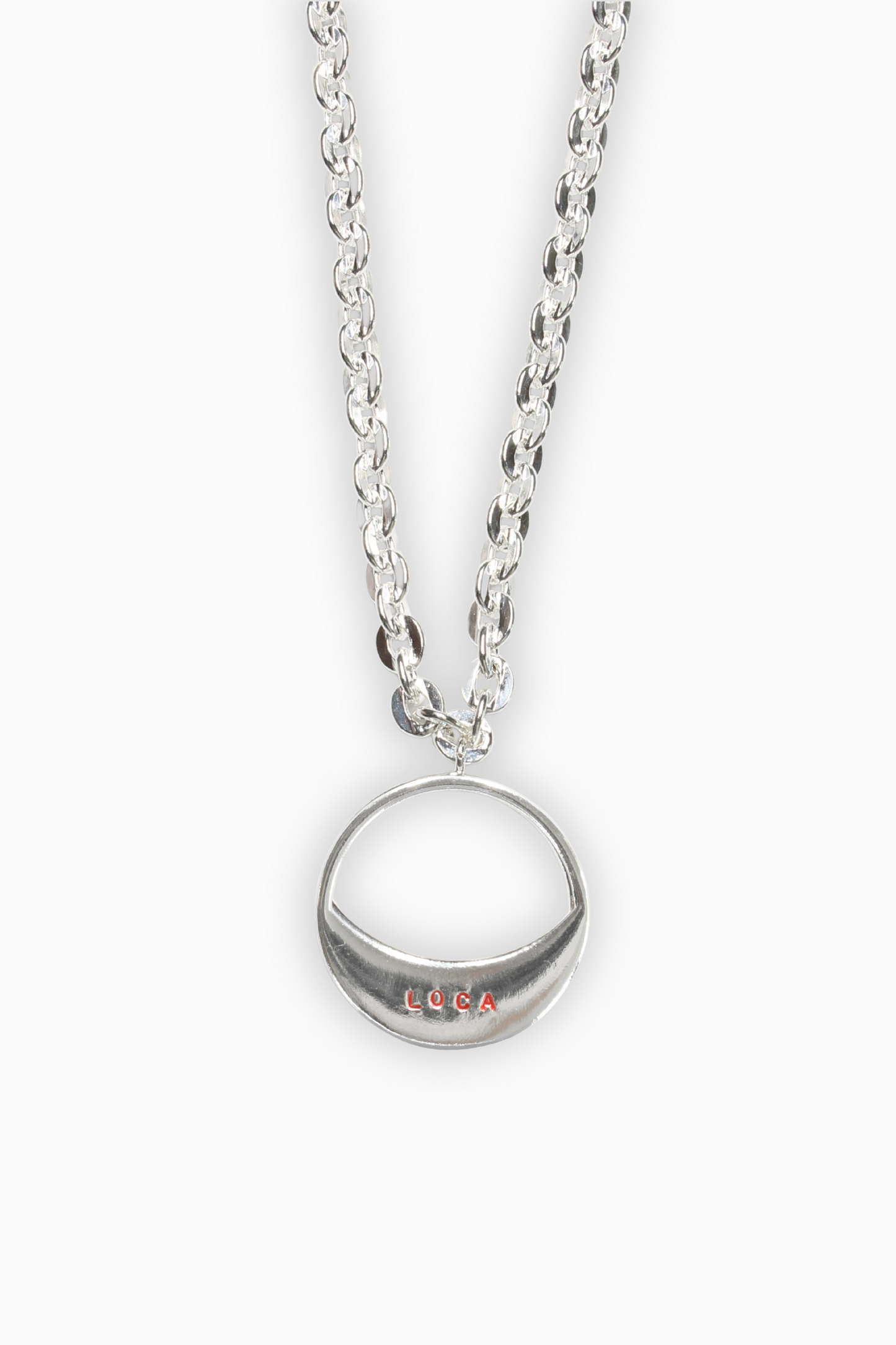 "COLLANA HALF MOON ARGENTO"