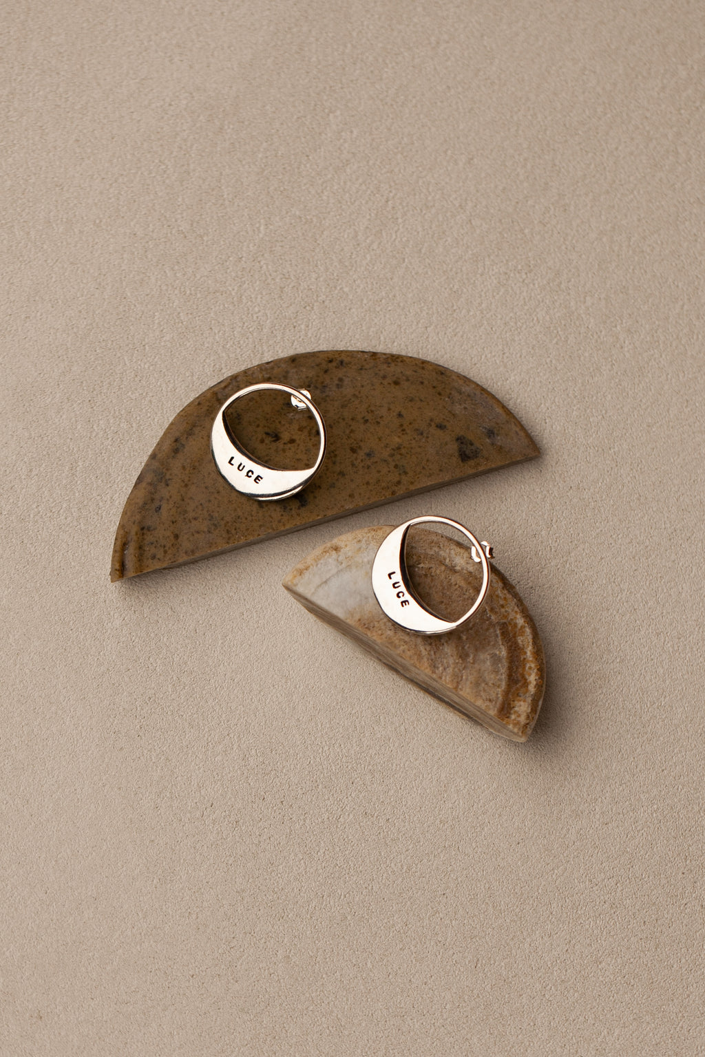 "Orecchini Half Moon"